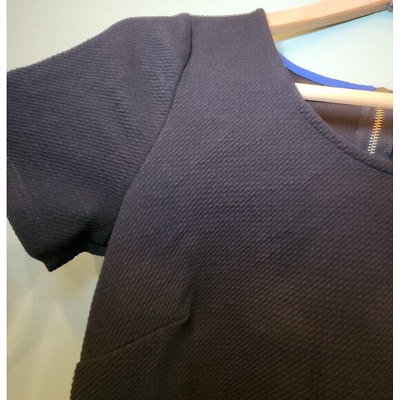 Motherhood Maternity Black Peplum Maternity Top M medium Blouse Office Shirt - Picture 4 of 16